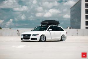 2017 Audi A4 Avant X Work on Vossen Wheels (VFS4)